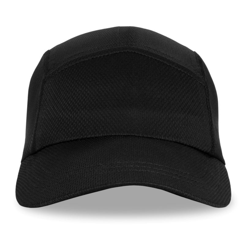 Headsweats Womens Performance Race Hat for Running and Outdoor Lifestyle Baseball Cap, Black - Image 3